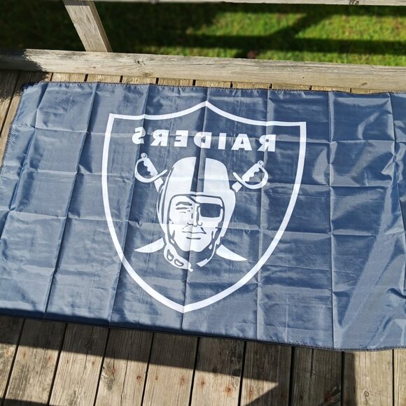 NEW Las Vegas Raiders 3x5 NFL Flag - Picture 5 of 5